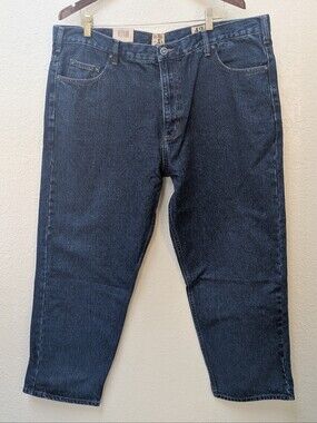NWT RedHead Brand Men's Relaxed Dark Wash Jeans. Size 42/30